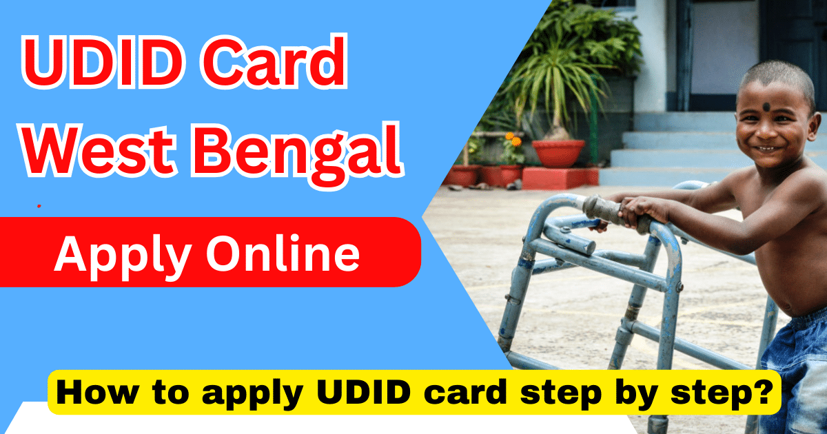 How to Apply UDID Card Step by StepUDID Card West Bengal Apply Online