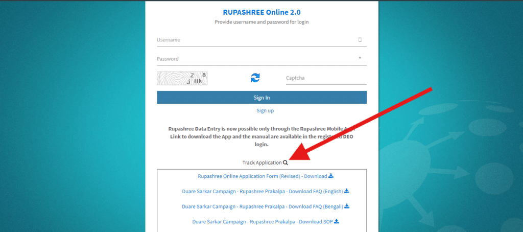 Rupashree Status Check 2024