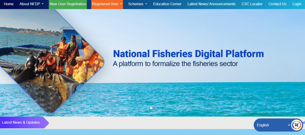 National Fisheries Digital Platform Registration Online Process