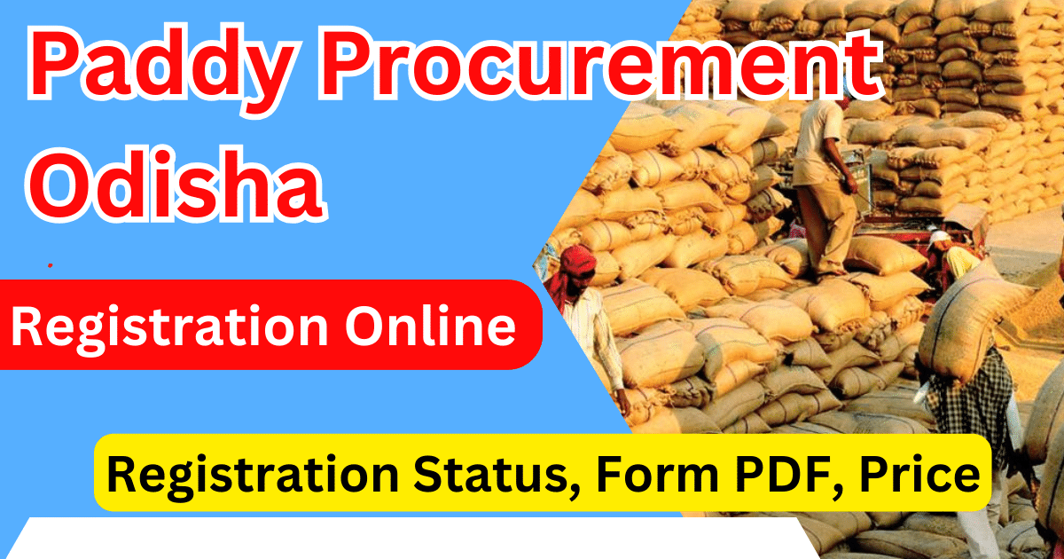 Paddy Procurement Odisha Registration Online 2024 25