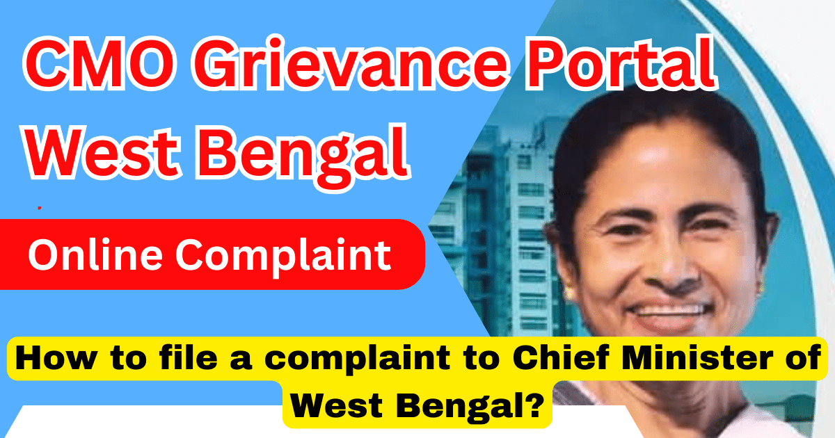 CMO Grievance Portal West Bengal