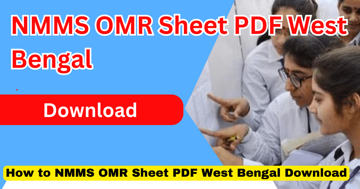 NMMS OMR Sheet PDF West Bengal Download