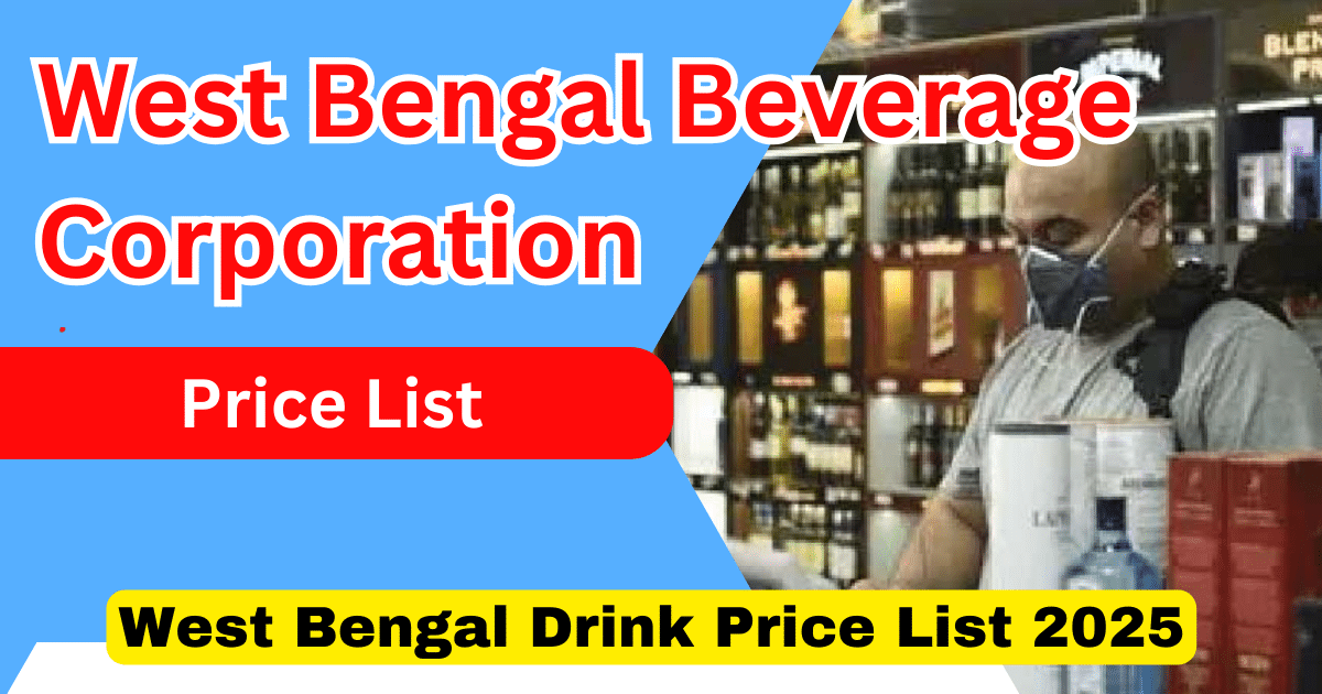 West Bengal Beverage Corporation Price List West Bengal Drink Price List 2025