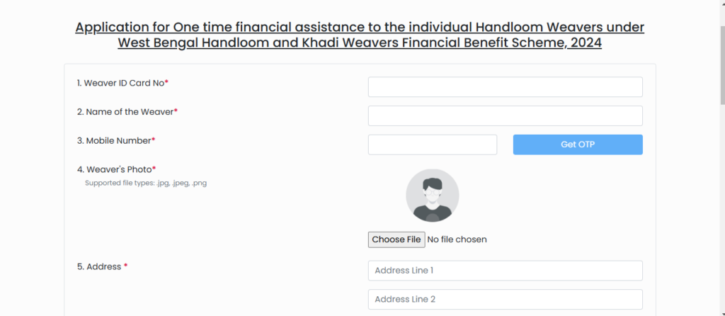 West Bengal Handloom Apply Online