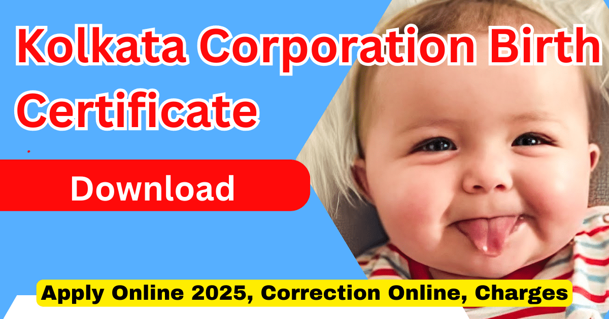 Kolkata Corporation Birth Certificate Download