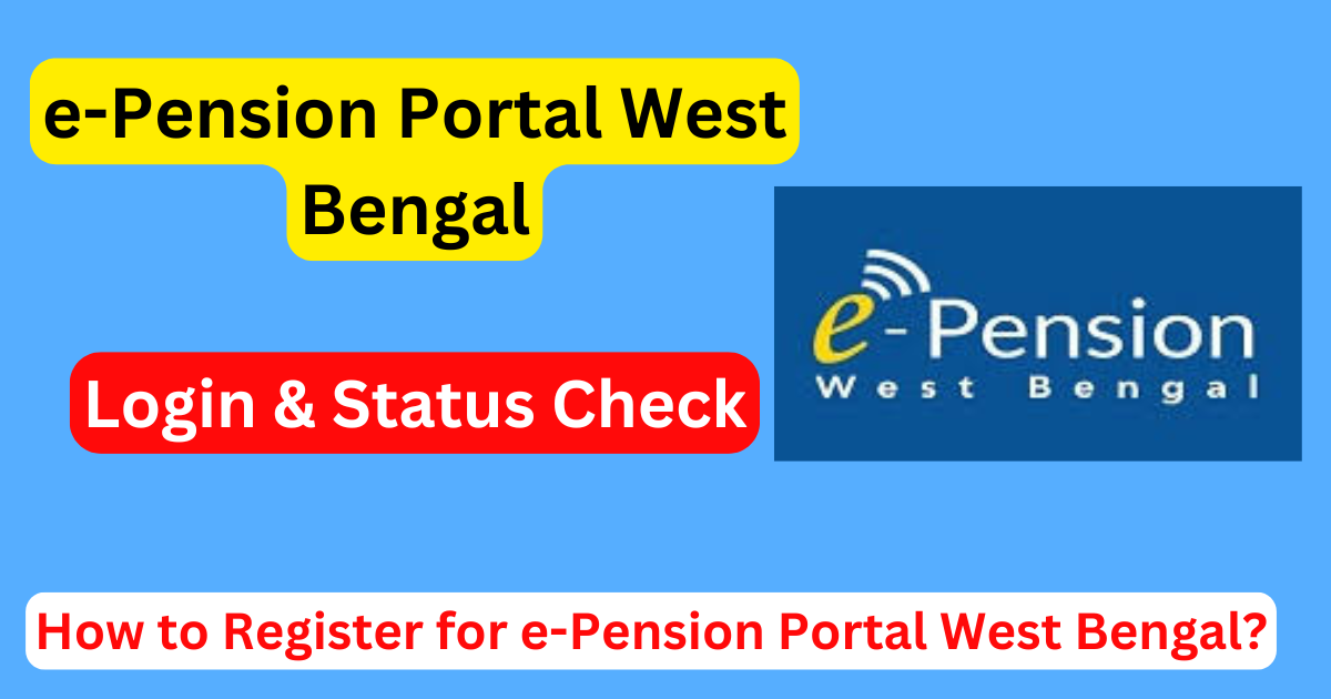 e-Pension Portal West Bengal Login