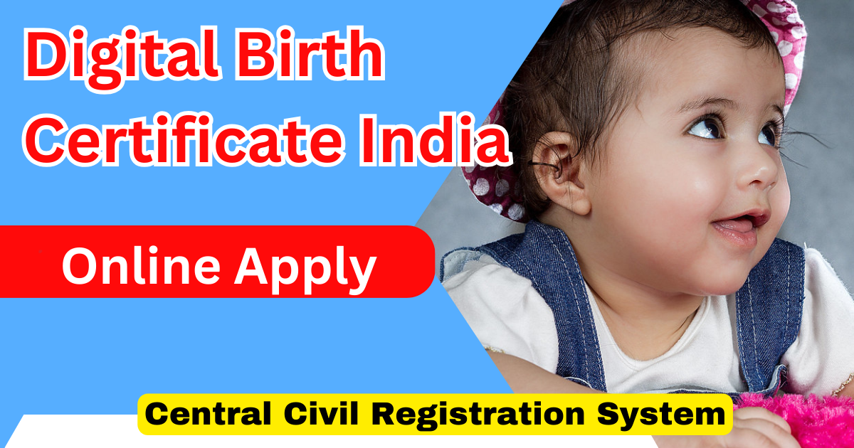 Digital Birth Certificate India Online Apply