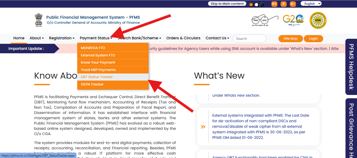 Pfms Code Search PM Kisan PFMS Status For 20th Installment 2025 – Check Your ₹2000 ...