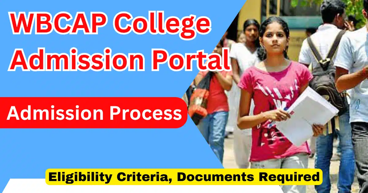 WBCAP College Admission Portal 2025