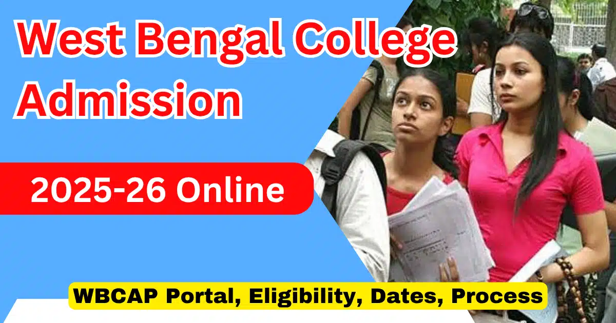 West Bengal College Admission 2025-26