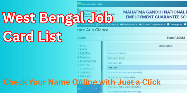 West Bengal Job Card List