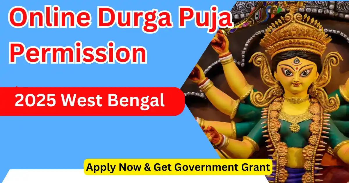 Online Durga Puja Permission 2025