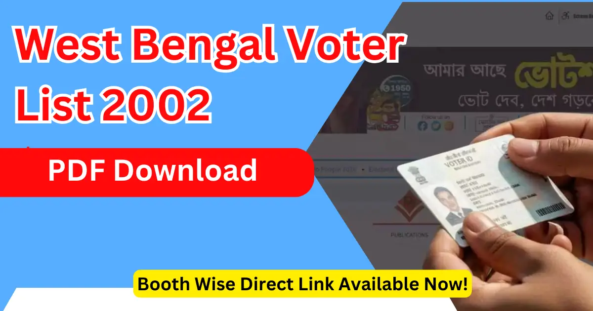 West Bengal Voter List 2002