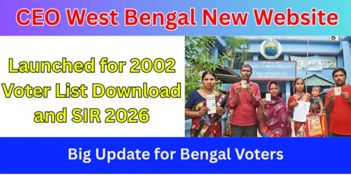 CEO West Bengal New Website