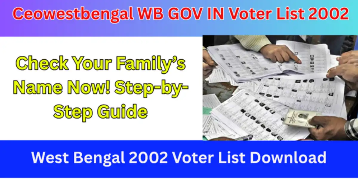 Ceowestbengal WB GOV IN Voter List 2002