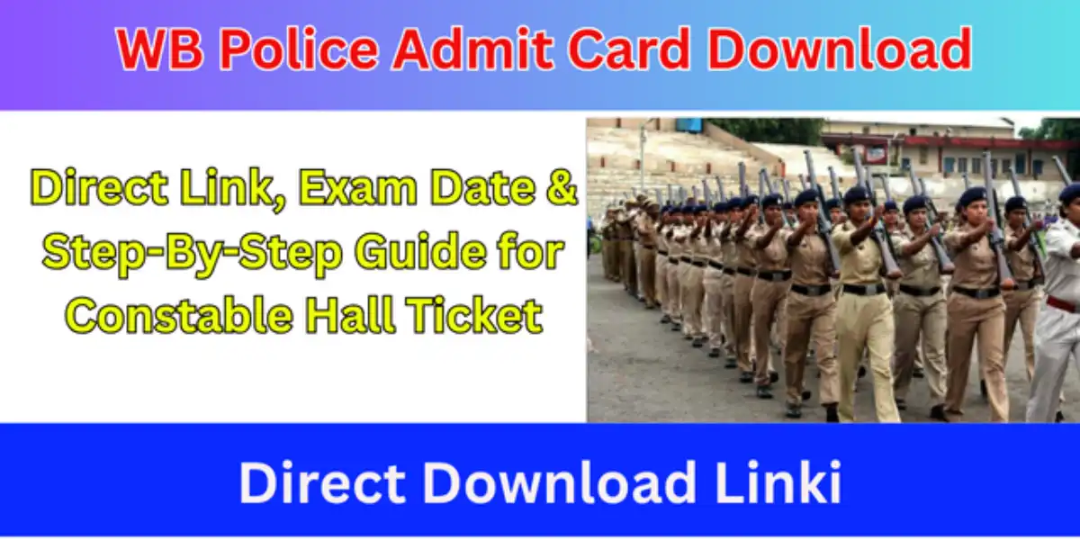 WB Police Admit Card Download