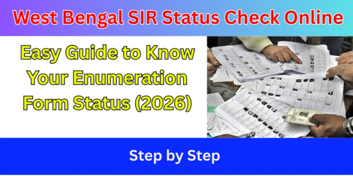 West Bengal SIR Status Check Online