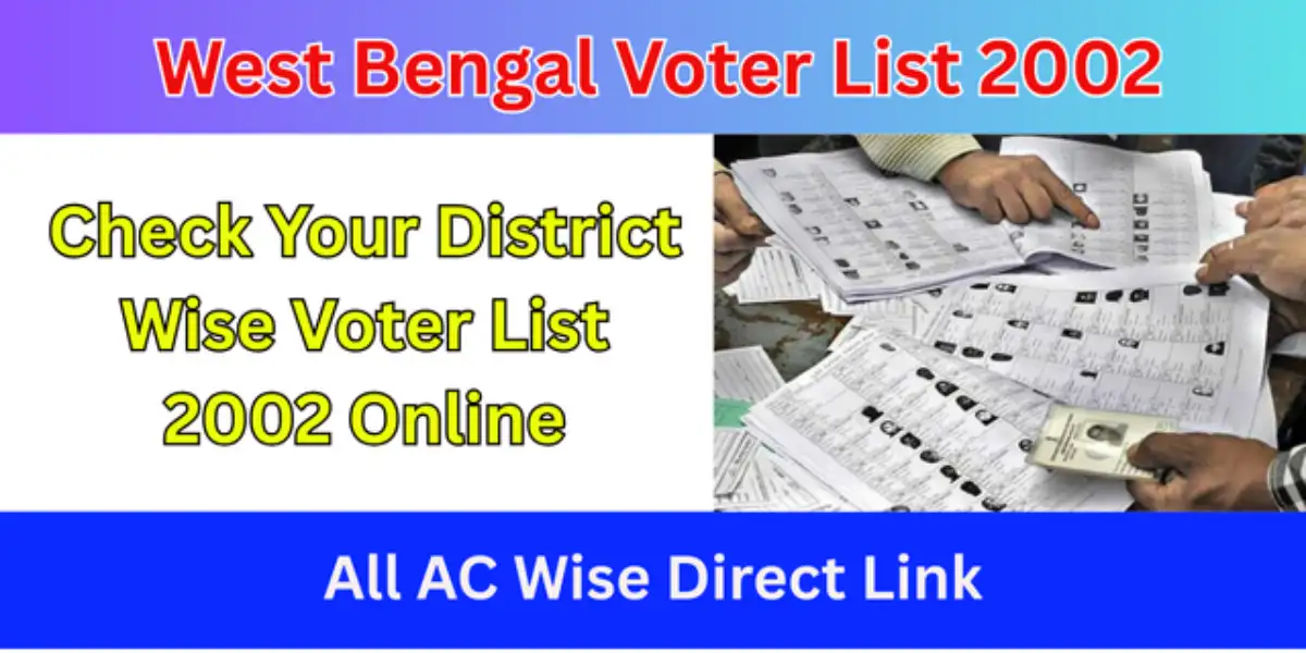 West Bengal Voter List 2002