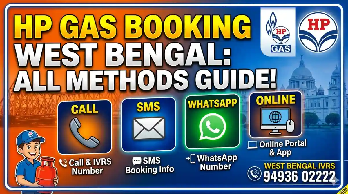 HP Gas Booking Number West Bengal