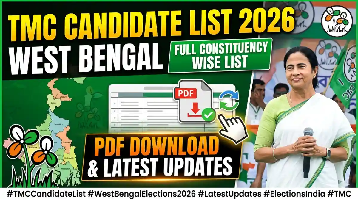 TMC Candidate List 2026 West Bengal