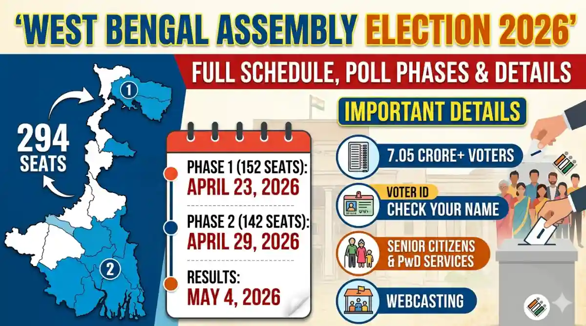West Bengal Assembly Election Date 2026